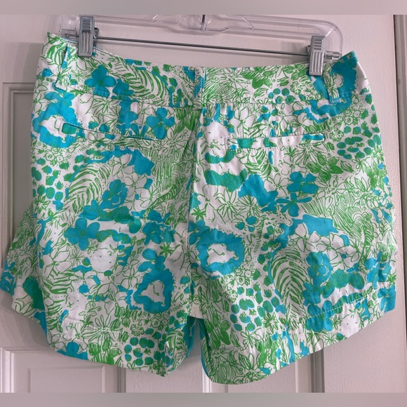 Lilly Pulitzer Callahan short Blue Green size 6 - Picture 6 of 6